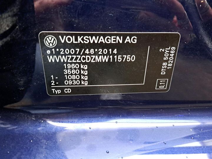 Photo 7 VIN: WVWZZZCDZMW115750 - VOLKSWAGEN GOLF 