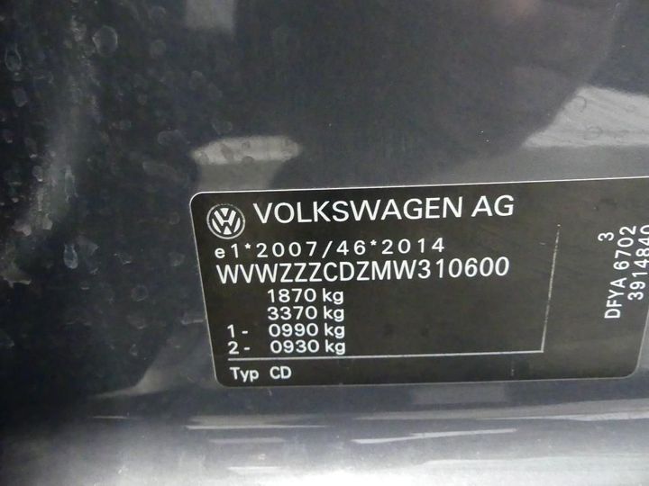 Photo 13 VIN: WVWZZZCDZMW310600 - VOLKSWAGEN GOLF 