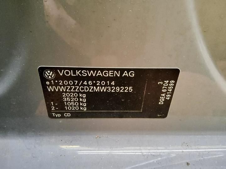 Photo 4 VIN: WVWZZZCDZMW329225 - VOLKSWAGEN GOLF 