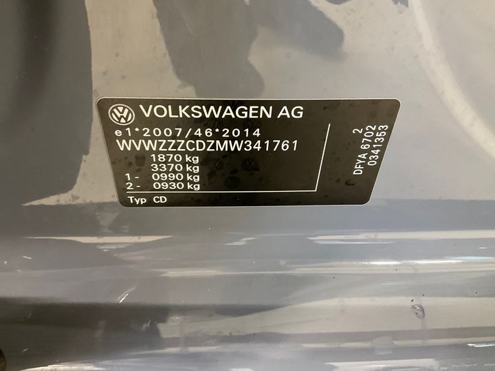 Photo 4 VIN: WVWZZZCDZMW341761 - VOLKSWAGEN GOLF 