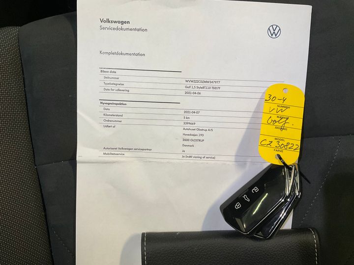 Photo 23 VIN: WVWZZZCDZMW347977 - VOLKSWAGEN GOLF 