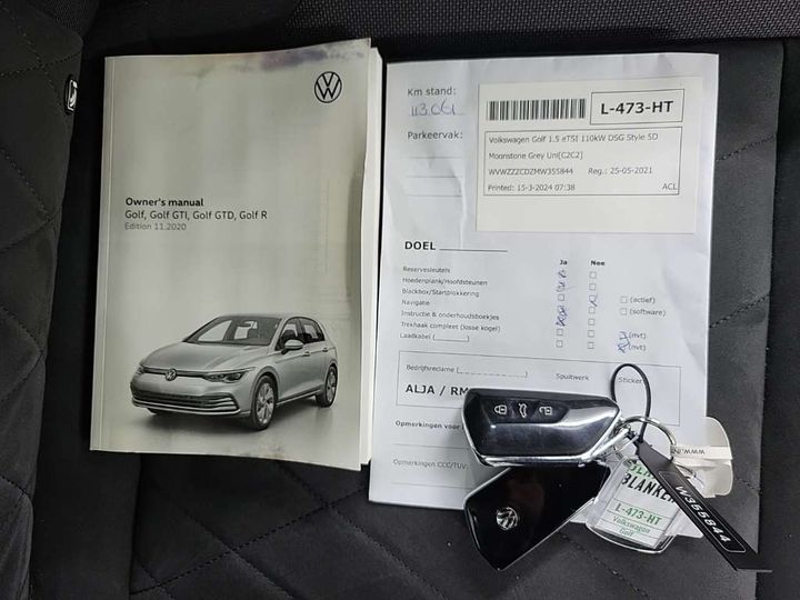 Photo 12 VIN: WVWZZZCDZMW355844 - VOLKSWAGEN GOLF 