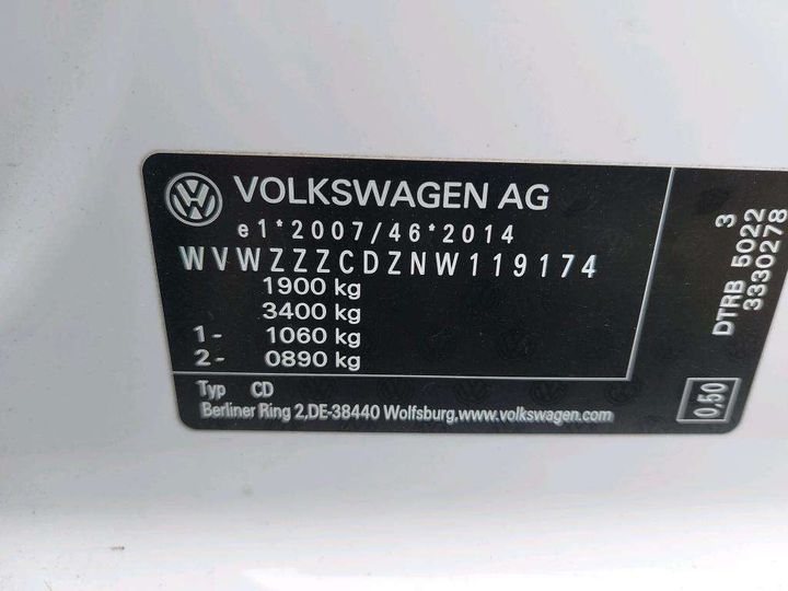 Photo 7 VIN: WVWZZZCDZNW119174 - VOLKSWAGEN GOLF 