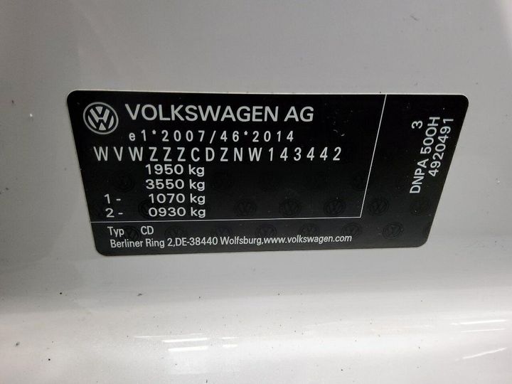 Photo 4 VIN: WVWZZZCDZNW143442 - VOLKSWAGEN GOLF 