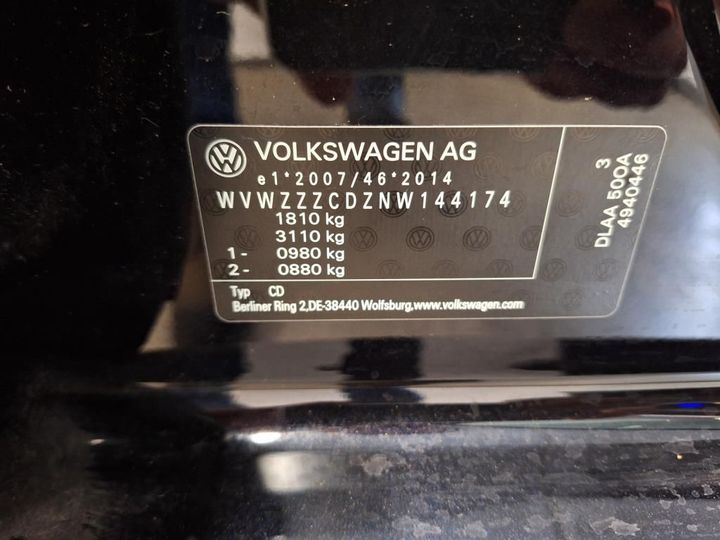 Photo 2 VIN: WVWZZZCDZNW144174 - VOLKSWAGEN GOLF 