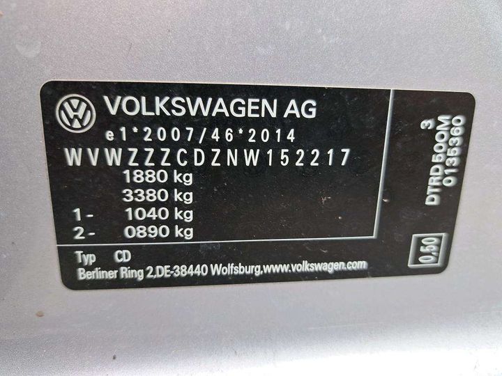 Photo 7 VIN: WVWZZZCDZNW152217 - VOLKSWAGEN GOLF 