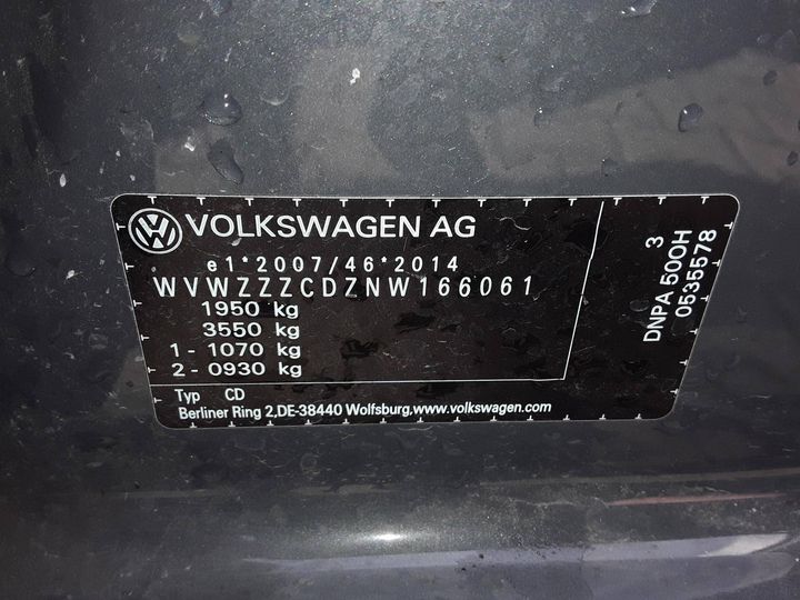 Photo 18 VIN: WVWZZZCDZNW166061 - VOLKSWAGEN GOLF 