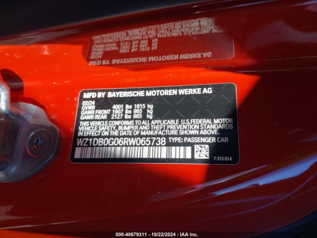 Photo 8 VIN: WZ1DB0G06RW065738 - TOYOTA SUPRA 