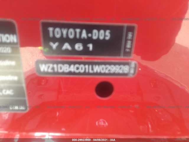 Photo 8 VIN: WZ1DB4C01LW029928 - TOYOTA GR SUPRA 