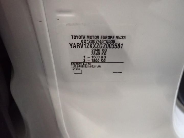 Photo 11 VIN: YARV1ZKXZGZ003581 - TOYOTA PROACE 