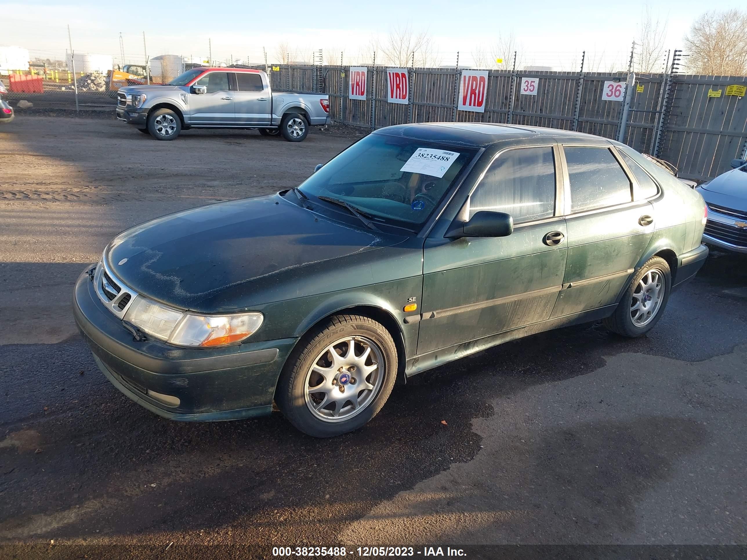 Photo 1 VIN: YS3DF55K5Y2007638 - SAAB 9-3 