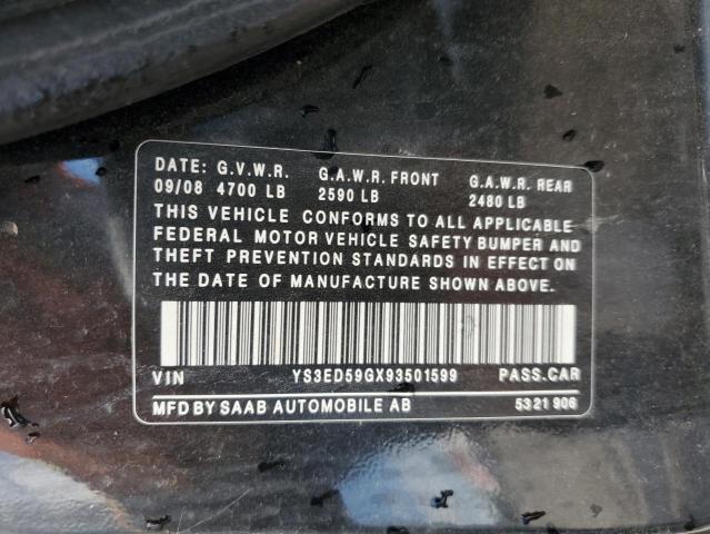 Photo 11 VIN: YS3ED59GX93501599 - SAAB 9-5 2.3T 