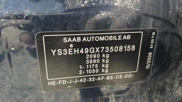 Photo 1 VIN: YS3EH49GX73508158 - SAAB 9 