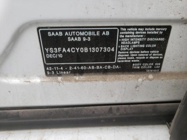 Photo 9 VIN: YS3FA4CY0B1307304 - SAAB 9-3 2.0T 