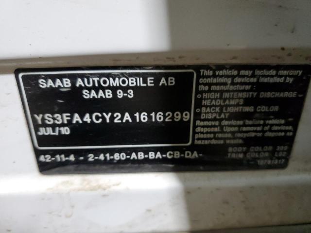 Photo 11 VIN: YS3FA4CY2A1616299 - SAAB 9 3 