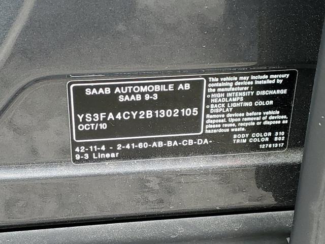 Photo 11 VIN: YS3FA4CY2B1302105 - SAAB 9 3 