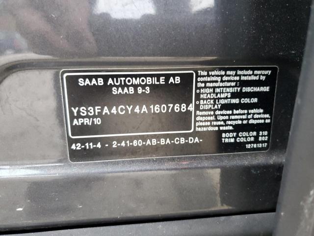 Photo 12 VIN: YS3FA4CY4A1607684 - SAAB 9-3 2.0T 