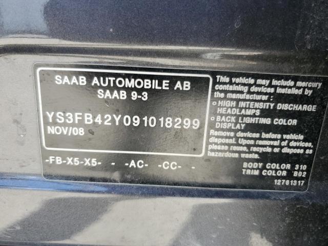 Photo 11 VIN: YS3FB42Y091018299 - SAAB 9 3 