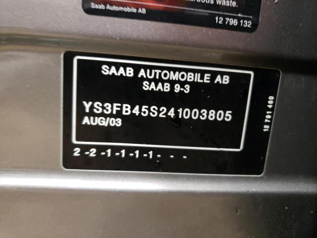 Photo 11 VIN: YS3FB45S241003805 - SAAB 9 3 