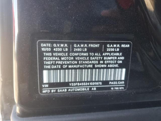 Photo 11 VIN: YS3FB45S241020975 - SAAB 9-3 LINEAR 