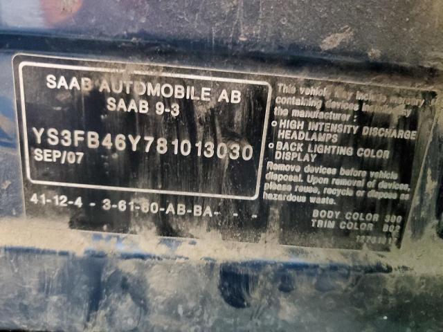 Photo 11 VIN: YS3FB46Y781013030 - SAAB 9 3 