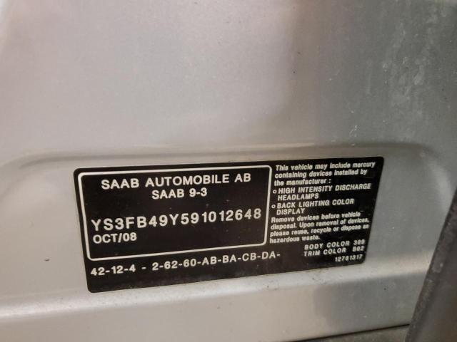 Photo 11 VIN: YS3FB49Y591012648 - SAAB 9-3 2.0T 