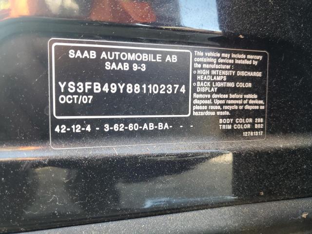 Photo 11 VIN: YS3FB49Y881102374 - SAAB 9 3 