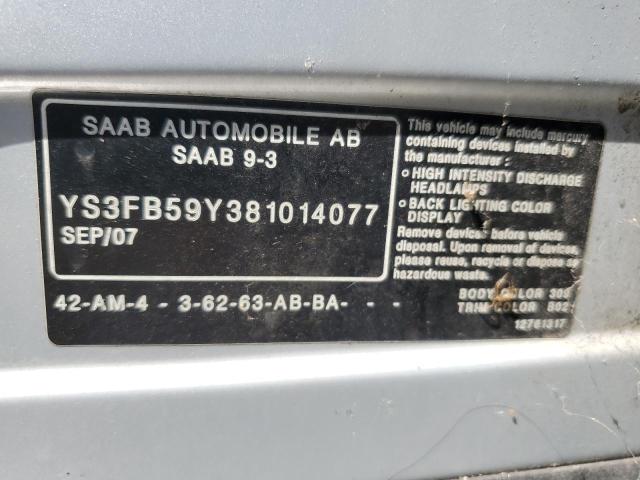 Photo 11 VIN: YS3FB59Y381014077 - SAAB 9 3 