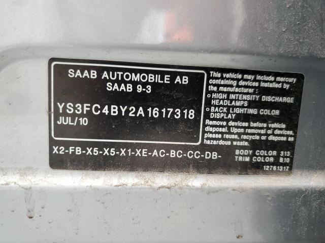 Photo 11 VIN: YS3FC4BY2A1617318 - SAAB 9 3 