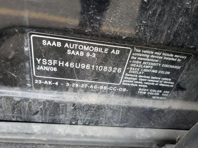 Photo 11 VIN: YS3FH46U961108326 - SAAB 9 3 