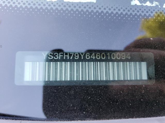 Photo 11 VIN: YS3FH79Y646010094 - SAAB 9-3 AERO 