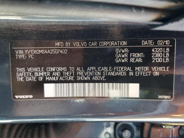 Photo 11 VIN: YV1382MS4A2507402 - VOLVO S40 