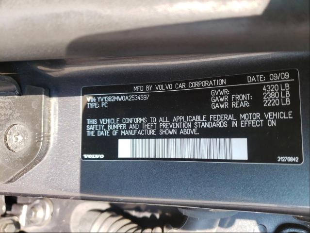 Photo 9 VIN: YV1382MW0A2534597 - VOLVO V50 