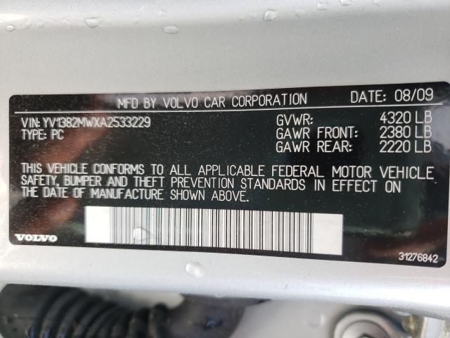 Photo 9 VIN: YV1382MWXA2533229 - VOLVO V50 2.4I 