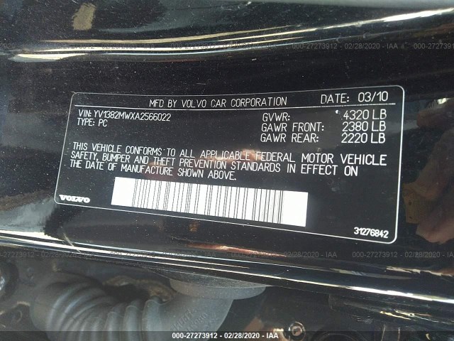 Photo 8 VIN: YV1382MWXA2566022 - VOLVO V50 