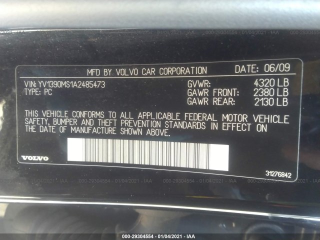 Photo 8 VIN: YV1390MS1A2485473 - VOLVO S40 