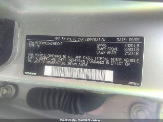 Photo 8 VIN: YV1390MS2A2493047 - VOLVO S40 