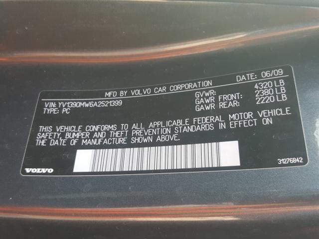 Photo 9 VIN: YV1390MW6A2521399 - VOLVO V50 2.4I 