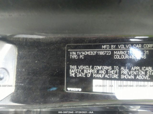 Photo 8 VIN: YV140MEB2F1186723 - VOLVO V60 