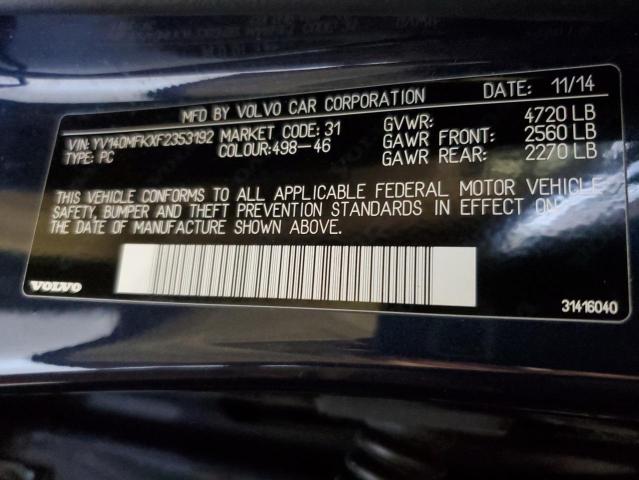 Photo 12 VIN: YV140MFKXF2353192 - VOLVO S60 PREMIE 