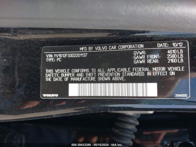 Photo 8 VIN: YV1612FS0D2201137 - VOLVO S60 