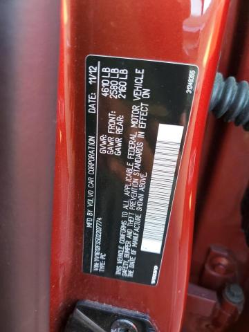 Photo 12 VIN: YV1612FS5D2207774 - VOLVO S60 