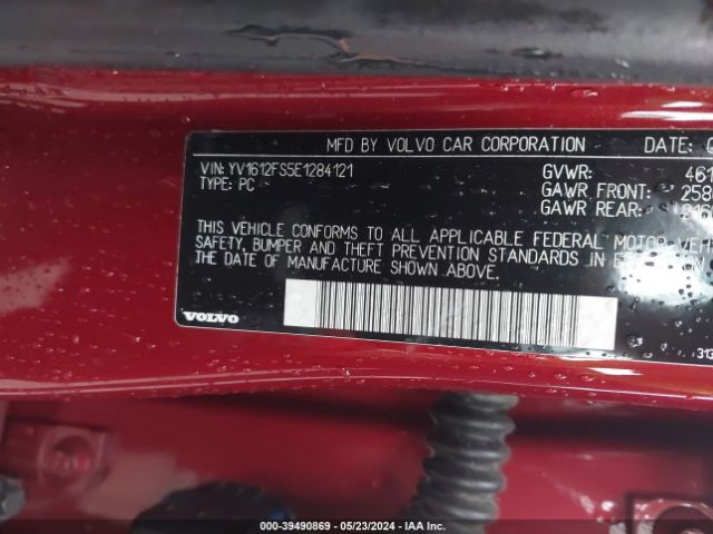 Photo 8 VIN: YV1612FS5E1284121 - VOLVO S60 