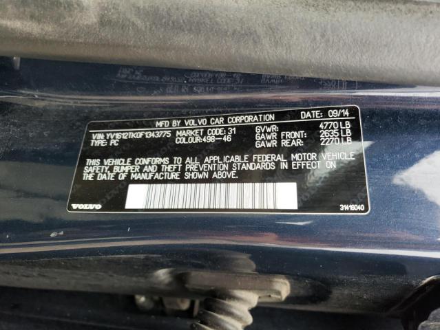 Photo 11 VIN: YV1612TK0F1343775 - VOLVO S60 PREMIE 