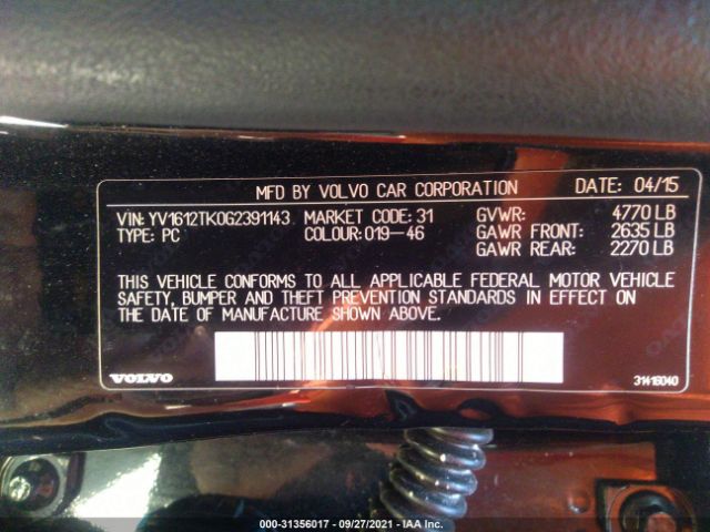 Photo 8 VIN: YV1612TK0G2391143 - VOLVO S60 