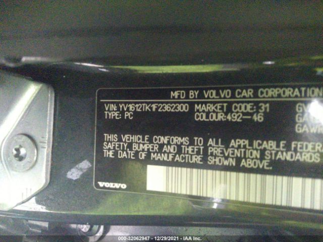 Photo 8 VIN: YV1612TK1F2362300 - VOLVO S60 