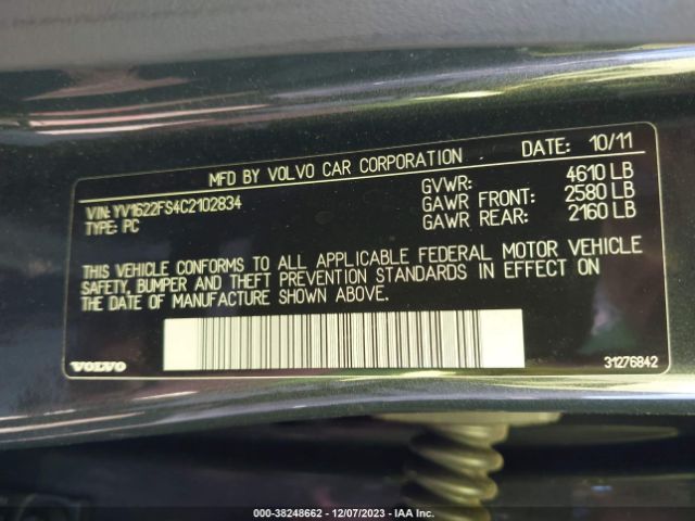 Photo 8 VIN: YV1622FS4C2102834 - VOLVO S60 