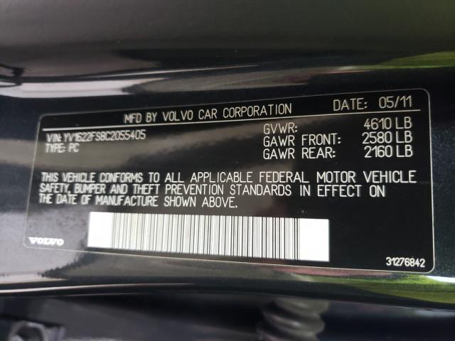 Photo 9 VIN: YV1622FS8C2055405 - VOLVO S60 T5 