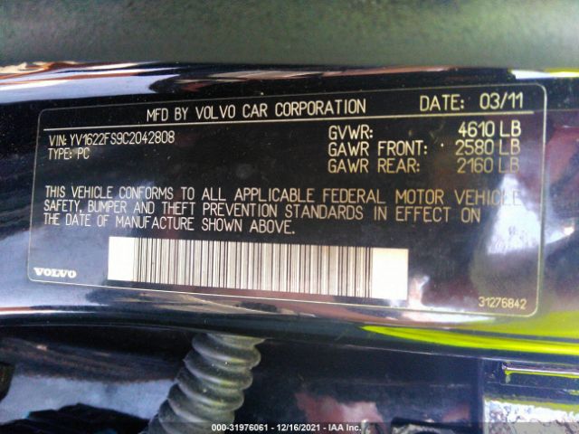 Photo 8 VIN: YV1622FS9C2042808 - VOLVO S60 