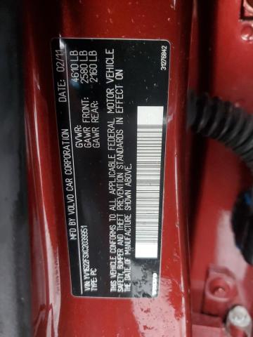 Photo 11 VIN: YV1622FSXC2039951 - VOLVO S60 T5 